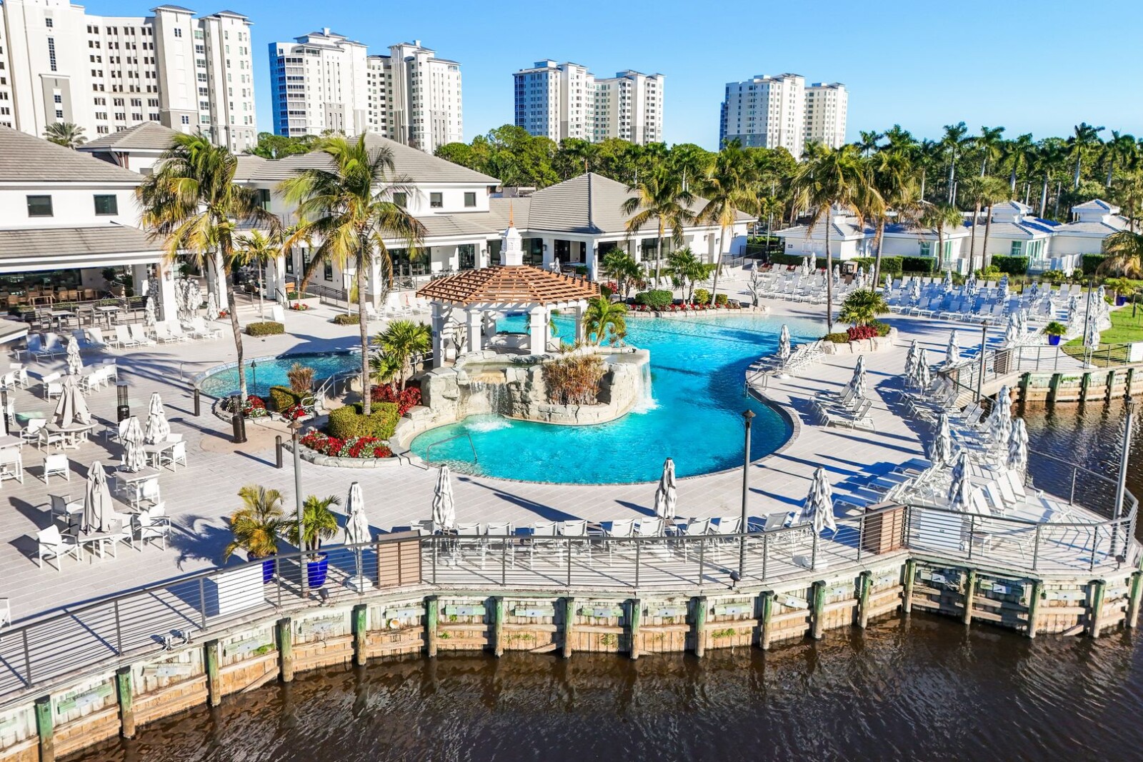 Resort pool at The Club at The Dunes
